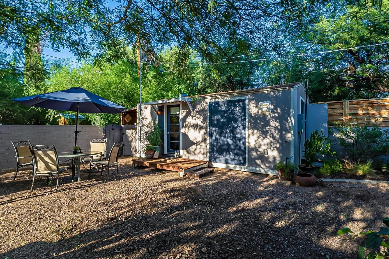 Cute Peaceful Tiny House Getaway W Backyard - Low Summer Rates! Tucson Eksteriør billede